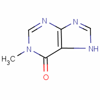 6H-purin-6-one,1,9-dihydro-1-methyl- Structure,1125-39-9Structure