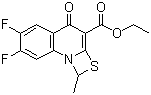 Ethyl 6,7-difluoro-1-methyl-4-oxo-4H-[1,3]thiazeto[3,2-a]quinoline-3-carboxylate Structure,113046-72-3Structure