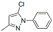 5-Chloro-3-methyl-1-phenylpyrazole Structure,1131-17-5Structure