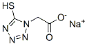 5-Mercapto-(1h)-tetrazolylacetic acid sodium salt Structure,113221-74-2Structure