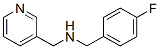 (4-Fluorobenzyl)pyridin-3-ylmethylamine Structure,113248-64-9Structure