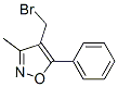 4-Bromomethyl-3-methyl-5-phenylisoxazole Structure,113841-59-1Structure