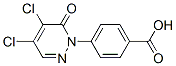 4-(4,5-Dichloro-6-oxopyridazin-1(6h)-yl)benzoic acid Structure,1147-64-4Structure