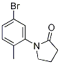 1-(5-Bromo-2-methylphenyl)pyrrolidin-2-one Structure,1157775-71-7Structure