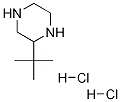 2-(2-Methyl-2-propanyl)piperazine dihydrochloride Structure,1159812-65-3Structure