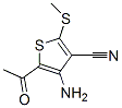 5-Acetyl-4-amino-2-(methylthio)thiophene-3-carbonitrile Structure,116171-01-8Structure