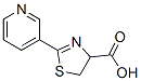 2-Pyrid-3-yl-4,5-dihydro-1,3-thiazole-4-carboxylic acid Structure,116247-03-1Structure