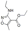 4-Isoxazolecarboxylicacid,3-(ethylamino)-5-methyl-,ethylester(9ci) Structure,116545-16-5Structure