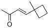 3-Buten-2-one, 4-(1-methylcyclobutyl)-, (e)-(9ci) Structure,116815-81-7Structure