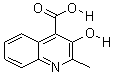 3-Hydroxy-2-methyl-4-quinolinecarboxylic acid Structure,117-57-7Structure