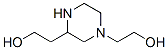 1,3-Piperazinediethanol(9ci) Structure,117186-75-1Structure