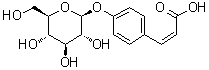 4-O-beta-glucopyranosyl-cis-coumaric acid Structure,117405-48-8Structure