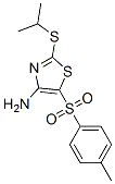 4-Amino-2-isopropylthio-5-tosylthiazole Structure,117420-84-5Structure