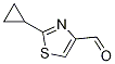 2-Cyclopropylthiazole-4-carbaldehyde Structure,1178283-83-4Structure