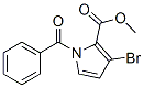 1H-Pyrrole-2-carboxylic acid, 1-benzoyl-3-bromo-, methyl ester Structure,117918-26-0Structure