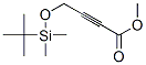 4-(Tert-butyl-dimethyl-silanyloxy)-but-2-ynoic acid methyl ester Structure,117968-51-1Structure