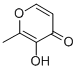 3-Hydroxy-2-methyl-4-pyrone Structure,118-71-8Structure