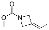 1-Azetidinecarboxylicacid,3-ethylidene-,methylester(9ci) Structure,118973-04-9Structure