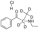 (±)-2-(ethyl-d5-amino)propiophenone hcl Structure,1189879-32-0Structure