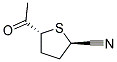 2-Thiophenecarbonitrile, 5-acetyltetrahydro-, trans-(9ci) Structure,119292-53-4Structure
