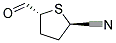2-Thiophenecarbonitrile, 5-formyltetrahydro-, trans-(9ci) Structure,119292-54-5Structure