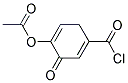 1,4-Cyclohexadiene-1-carbonyl chloride, 4-(acetyloxy)-3-oxo-(9ci) Structure,119735-52-3Structure