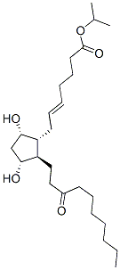 Isopropyl unoprostone Structure,120373-24-2Structure