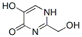 4(1H)-pyrimidinone, 5-hydroxy-2-(hydroxymethyl)-(9ci) Structure,120491-07-8Structure