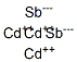 Cadmium antimonide Structure,12050-27-0Structure