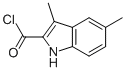 1H-indole-2-carbonyl chloride, 3,5-dimethyl-(9ci) Structure,120608-02-8Structure