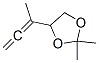 1,3-Dioxolane, 2,2-dimethyl-4-(1-methyl-1,2-propadienyl)-(9ci) Structure,120717-26-2Structure