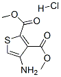 Dimethyl 4-aminothiophene-2,3-dicarboxylate hydrochloride Structure,121071-71-4Structure