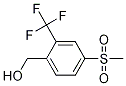 4-(Methylsulfonyl)-2-(trifluoromethyl)benzenemethanol Structure,1215323-17-3Structure