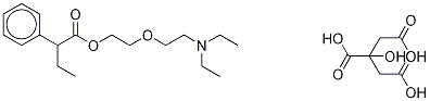 Butamirate-d5 citrate Structure,1215650-08-0Structure