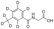 N-(3-methyl-d3-benzoyl-d4)glycine Structure,1216551-07-3Structure