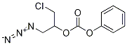 2-Azido-1-(chloromethyl)ethyl carbonic acid phenyl ester Structure,1216552-75-8Structure