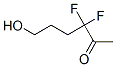 2-Hexanone, 3,3-difluoro-6-hydroxy- Structure,121749-57-3Structure