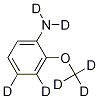 2-Methoxy-d3-aniline-3,4,5,6-d4 Structure,1219803-70-9Structure