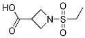 1-(Ethanesulfonyl)azetidine-3-carboxylic acid Structure,1219828-33-7Structure