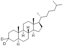 Cholestane-3,3-d2 Structure,122241-86-5Structure