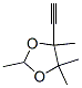 1,3-Dioxolane, 4-ethynyl-2,4,5,5-tetramethyl- Structure,122340-75-4Structure