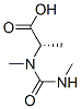 L-alanine, n-methyl-n-[(methylamino)carbonyl]-(9ci) Structure,123197-54-6Structure