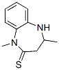 2H-1,5-benzodiazepine-2-thione, 1,3,4,5-tetrahydro-1,4-dimethyl- Structure,123229-11-8Structure