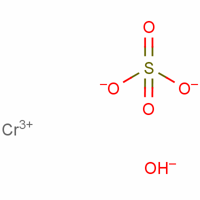 Chromium sulfate,basic,solid Structure,12336-95-7Structure