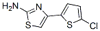 4-(5-Chloro-2-thienyl)-1,3-thiazol-2-amine Structure,123971-45-9Structure