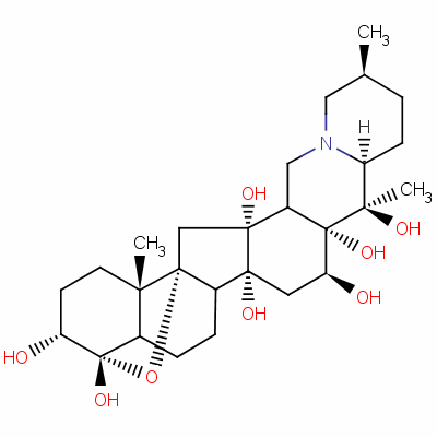 Cevine Structure,124-98-1Structure