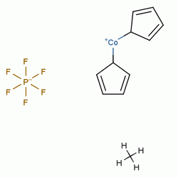 Cobaltocene hexafluorophosphate Structure,12427-42-8Structure