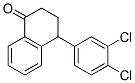 4-(3,4-Dichlorophenyl)-3,4-dihydro-1(2H)-naphthalene-1-one Structure,124379-29-9Structure