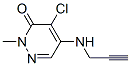 3(2H)-pyridazinone, 4-chloro-2-methyl-5-(2-propynylamino)-(9ci) Structure,124414-87-5Structure