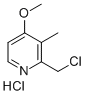 2-(Chloromethyl)-4-methoxy-3-methylpyridine hydrochloride Structure,124473-12-7Structure